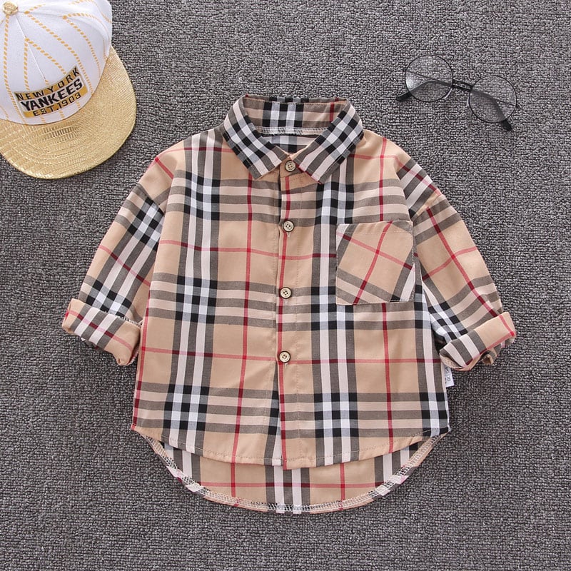 Pure Cotton Thin Spring and Autumn Kids' Clothing