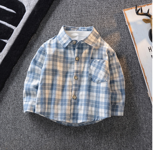 Pure Cotton Thin Spring and Autumn Kids' Clothing