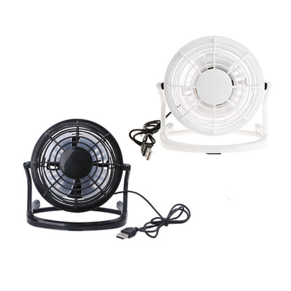 4-Inch USB Mini Fan - Quiet Desktop Fan for Students