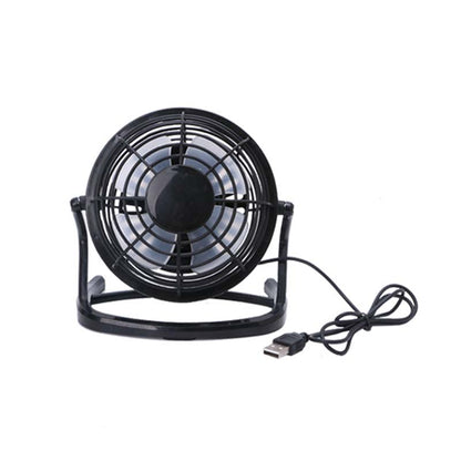 4-Inch USB Mini Fan - Quiet Desktop Fan for Students