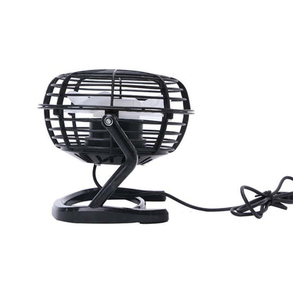 4-Inch USB Mini Fan - Quiet Desktop Fan for Students