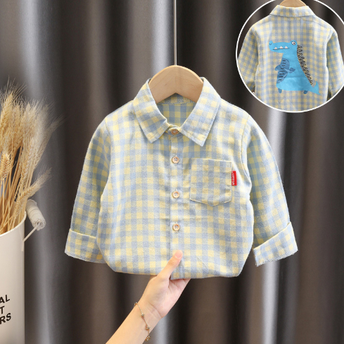 Pure Cotton Thin Spring and Autumn Kids' Clothing