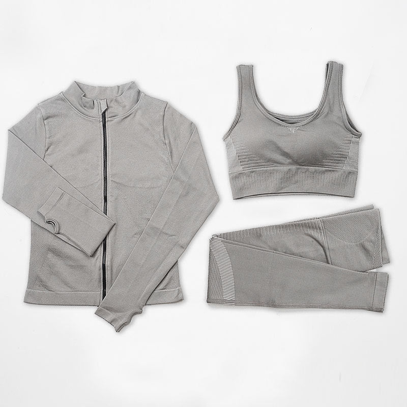Seamless Women's Yoga Sportswear Set