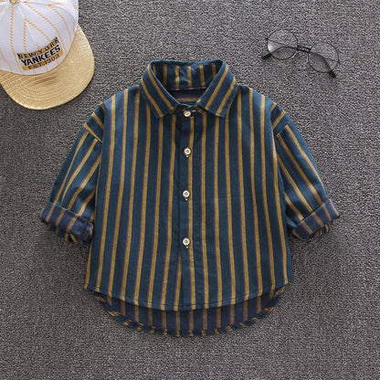 Pure Cotton Thin Spring and Autumn Kids' Clothing